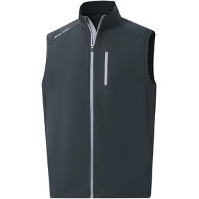 Rouen Mens Vests Outerwear Performance Lightweight Sleeveless Jacket Windproof Softshell Vests Sports Golf Vest for Men