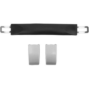 Luggage Handle Pull , Luggage Handle Replacement Parts , 9 . 7 Inch Total Length Flexible Spare Strap Handle Grip Replacement with Metal End hat for Travel Boxes Cases