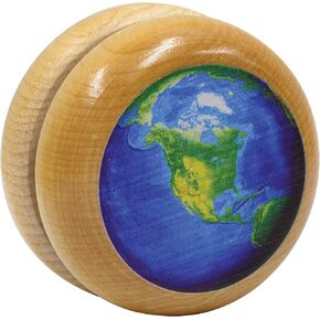 Maple Landmark wooden Earth Yo-Yo