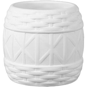 New Hampshire Craftworks Barrel Planter Or Container - Paint Your Own Ceramic Keepsake