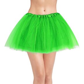 Tulle Skirts for Women Tutu for Women Adults Elastic 3 Layered Tulle Ballet Skirt Rave Costume Party