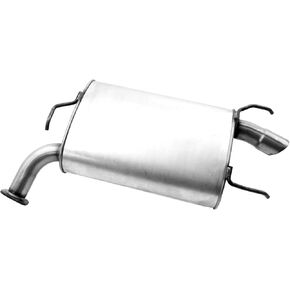 Walker Quiet-Flow SS 53729 Direct Fit Exhaust Muffler Assembly 2" Inlet (OD) 2.25" Outlet (OD) for Lexus ES350