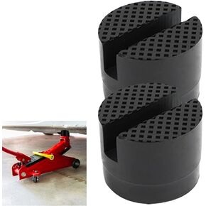 CMTOOL جاك الوسادة العالمية الطابق جاك وسادة مطاطية المضادة للانزلاق قرصة لحام جاك محول 2PCS جاك منصات لجاك تقف 2-4 طن الطابق جاك تمديد سيارة رفع جاك حامل منصات مطاطية زجاجة جاك الملحقات in Kuwait