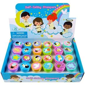 Tiny Mills 24 Pcs Angel Stampers for Kids in Kuwait