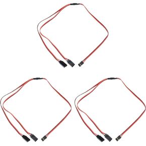 Apex RC Products JR Style 24" / 600mm Servo Y Harness - 3 Pack #1035