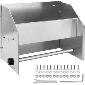 Hand Cleaning Station Organizer, Aluminum Trailer Cabinet Storage Holder, Wall Mounted Paper Towel Rack Shelf, for Enclosed Race Trailer Garage Workshop Shop