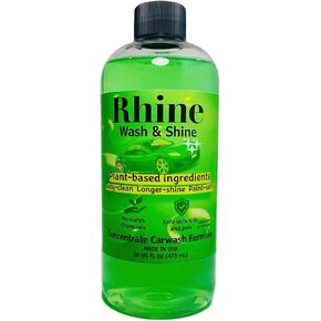 Plant-based Eco-friendly Car Wash Soap, Non-Toxic, Moderate-Foam Concentrated Professional Car cleaning soap (16 Fl Oz, 16, Fl Oz)