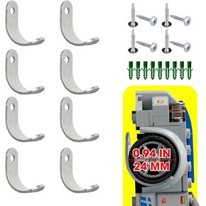 Metal Wall Mount for Lego Car Holder - Wheel Diameter 0.94 in / 24 mm, Premium Car Wall Mount and Speed Champions Display for Lego City Car, Compatible for Lego Creator, Ford Cars with Hanging Wheels