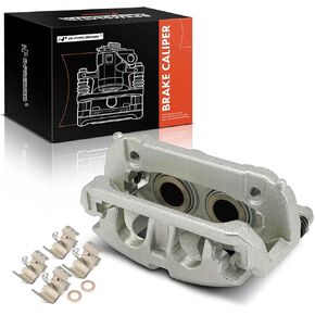 A-Premium Disc Brake Caliper Assembly with Bracket Compatible with Ram 1500 2019 2020 2021 2022, 3.0L 3.6L 5.7L - Front Left Driver Side