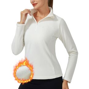 بايونير كامب المرأة الصوف الربع البريدي البلوز سترة طويلة الأكمام خفيفة الوزن البلوز الحرارية القطبية ابتزاز سترة القمم in Kuwait