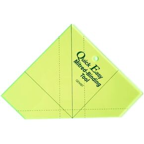 Bequilter Dual Angle Quick Easy Mitered Binding Tool