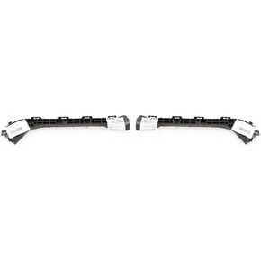 For Toyota Prius Bumper Retainer 2010 11 12 13 14 2015 Driver and Passenger Side Pair/Set | Rear | Primed | TO1132102 + TO1133102 | 5257647021 + 5257547021