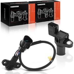 A-Premium 2-PC Engine Camshaft Crankshaft Position Sensor Compatible with Chrysler Sebring 2002-2005 & Mitsubishi Eclipse 2001-2005, Galant 2001-2003 & Dodge Stratus 2001-2005, 2.4L, Replace# MR578312