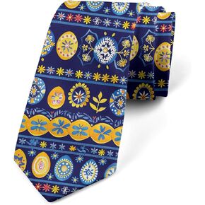 Ambesonne Multicolor Modern Men's Tie