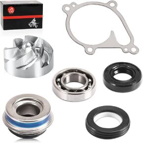 Water Pump Impeller Seal Gasket Repair Kit For Kawasaki KVF650 KVF700 KVF750 KFX700 Brute Force Prairie 650 700 750 KRT750 Teryx 750 2002-2023