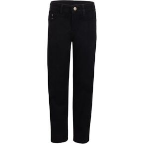 A2Z Kids Boys Relaxed Straight Fit Boot Cut Jeans for Teens - Jeans JN63 Jet Black 13-14