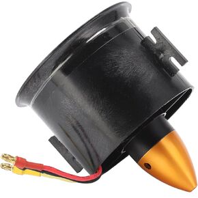 SUNGOOYUE RC Jet Engine Ducted Fan, 70mm EDF Ducted Fan with 3000KV Brushless Motor for RC Airplane