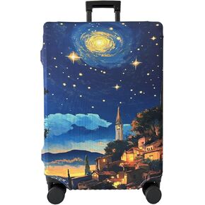 Luggage Cover Washable Suitcase Cover Suitcase Protector Anti-scratch Fits 30-32 Inch Luggage (Cute Dog, XL)
