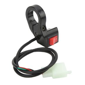 Aramox Handlebar Control Switch Fit for Electric Offroad Motorcycle Modification, 22mm 3 Speed Handlebar Control Switch
