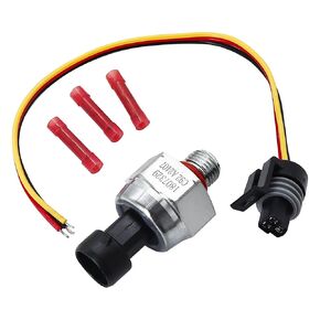 Injection Control Pressure ICP Sensor 7.3 Powerstroke Sensor with Pigtail Kit Compatible with Ford Powerstroke 7.3L Diesel ICP102 Replaces 1807329C92 F6TZ-9F838-A F4TZ9F838A F6TZ9F838A