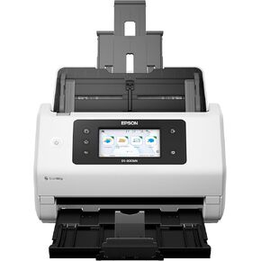 Epson DS-800WN EdgeLink Wireless Network Color Document Scanner with Duplex Scanning, PC-Free Scanning, 100-page Auto Document Feeder (ADF) and 4.3" Color Touchscreen