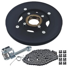 Rear Sprocket Freewheel Chain Plate Guide Assembly for Razor MX500 MX650 RSF350 SX500 Dirt Bike Kids Electric Motocross Motorcycle Parts with 25H Chain Tensioner Link