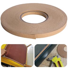 moonoom 55 Yards x 1/2 Inch Upholstery Tack Strip, Longer Upholstery Cardboard Tacking Strip, Hard Upholstery Sofa Making Strips for Furniture Sofa Chair and Couch Edges Repair