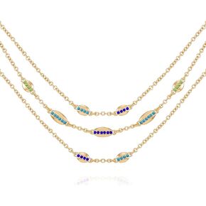 Vince Camuto Goldtone Multi-Strand Choker Necklace