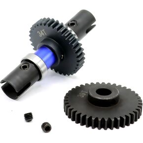 High Speed 34T & 39T Differential Spool Locker Set for Arrma 1/7 Felony Infraction Limitless Mojave 6S Diff Locker 1/8 Kraton Outcast Notorious Talion 6s Series Upgrades Part Red