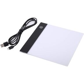 A5 LED Tracing Board Light Boxes LED Copy Board Light Box 3 Level Dimmable Painting Tablet