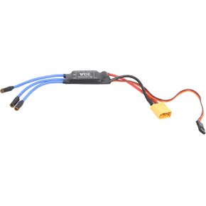 Naroote Brushless Motor and Esc Brushless Motor Controller Rc Plane Motor Rc Esc Brushless,30A Brushless ESC XT60 Electronic Speed Controller for RC Remote Control Drone Helicopter FPV