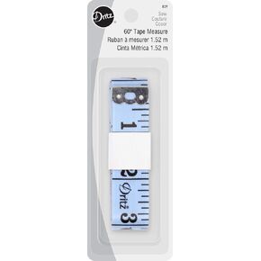 Dritz Super Tape Measure Fiberglass Sewing Accessories, 3/4" x 60", Blue