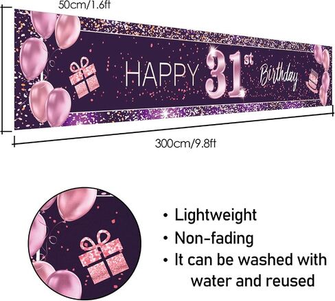 Happy 70th Birthday Backdrop Pink Photo Background Banner Cheers to 70 Years Old Decorations Party Supplies in Kuwait