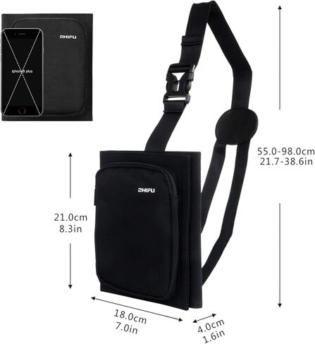 Luggage Straps for Suitcases add a Bag Easy Bag Bungee Bag Holder with Storage Bag Strap Organizer Travel Accessories Belt, Suitcase Straps no Elastic, Zipper Black in Saudi Arabia