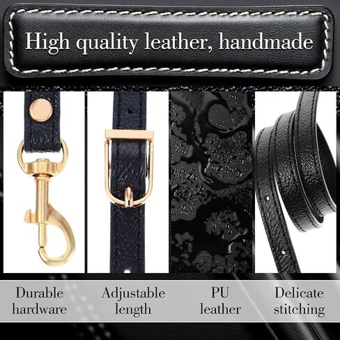 Leather Straps Replacement for Handbags, 1Pcs Purse Straps Replacement Crossbody 47.2 Inch Long Black Adjustable Replacement Strap with Metal Buckle for Crossbody Bag Purse Handbag in Saudi Arabia