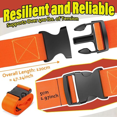 Adjustable Luggage Straps for Suitcases - 4 Pack Bright Colors, Quick-Release Buckle, Durable and Secure Luggage Strap for Travel(Iridescent) in Saudi Arabia