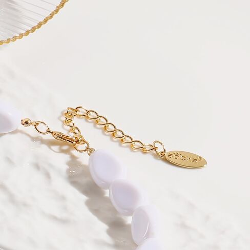 Bocar Chunky Statement Resin Coral Branch Tree Necklace Collar Beaded Pendant Jewelry Gift in Saudi Arabia