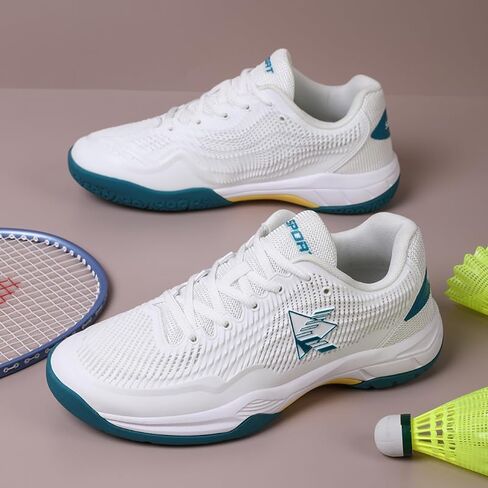 أحذية BRAQ Pickleball للرجال، أحذية تنس لجميع الملاعب، مضادة للانزلاق ومسامية، ودعم قوس القدم in Saudi Arabia
