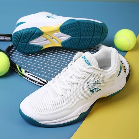 أحذية BRAQ Pickleball للرجال، أحذية تنس لجميع الملاعب، مضادة للانزلاق ومسامية، ودعم قوس القدم in Saudi Arabia
