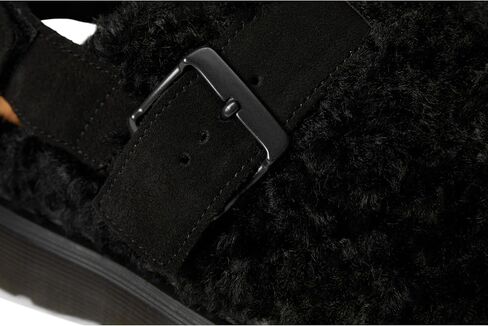 حذاء دكتور مارتينز Jorge II للكبار من الجنسين مبطن بالفرو الصناعي الفاخر من Borg Slingback in Saudi Arabia