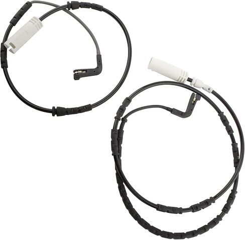 Front and Rear Brake Pad Wear Sensor Fit for BMW 128i 135i 325i 325xi 328i 328xi 330i 330xi 335d 335i 335is 335xi M3 Replace# 34356789440 + 34356789445 in Saudi Arabia
