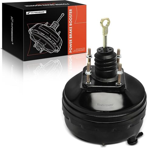 A-Premium Vacuum Power Brake Booster Compatible with Select Chevrolet & GMC & Pontiac Models - Malibu, Camaro, Chevelle, Chevy II, El Camino, Monte Carlo, Sprint, Firebird, Without Master Cylinder in Saudi Arabia