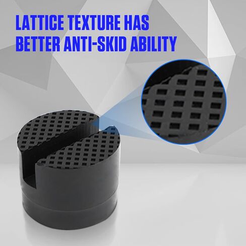 CMTOOL جاك الوسادة العالمية الطابق جاك وسادة مطاطية المضادة للانزلاق قرصة لحام جاك محول 2PCS جاك منصات لجاك تقف 2-4 طن الطابق جاك تمديد سيارة رفع جاك حامل منصات مطاطية زجاجة جاك الملحقات in Kuwait