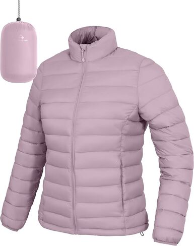 Pioneer Camp Women's Packable Puffer Jacket Winter Lightweight Quilted Coat Water-Repellent Insulated Thermal Warm Outerwear in Kuwait