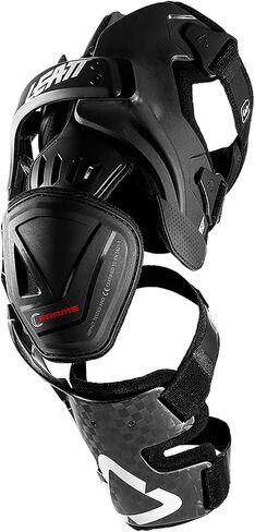 زوج من دعامات الركبة Leatt Brace C-Frame Pro Carbon للبالغين (أسود - كبير/X-Large) in Kuwait