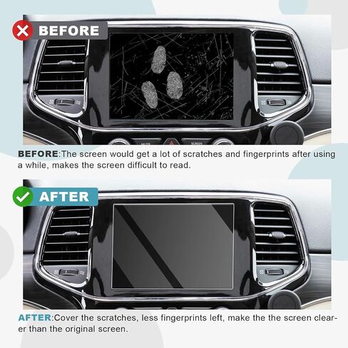 CDEFG 2Pcs for 2026 Jeep Grand Cherokee Screen Protector 12.3-Inch in Kuwait
