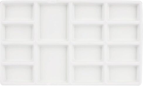 Ceramic Paint Palette,Porcelain Paint Palette,9-Well Watercolor Palette,Gouache Palette,Paint Mixing Palette for Watercolor Painting Palette Acrylic Painting in Saudi Arabia