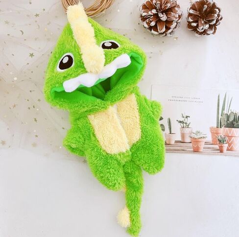 20cm/8inch Plush Doll Cute Animal Costume Clothing Suit, Costume Set for Cotton Dolls, Plushies Clothes Suit (Cow) in Saudi Arabia