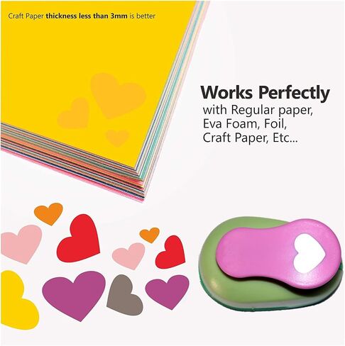 3PCS Flowers 5/8 inch 1 inch 1.5 inch Craft Punch Set Paper Punch Flower Craft Scrapbooking Eva Punches in Saudi Arabia