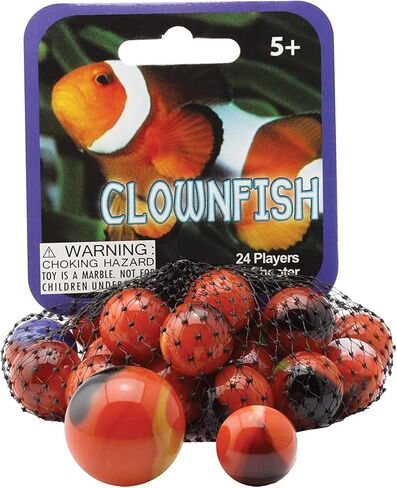 شبكات رخامية مباشرة من SCS متنوعة 5 عبوات - شبكات عشوائية تحتوي على 1 مطلق النار و24 كرة رخامية لكل لاعب - 125 كرة رخامية إجمالية in Kuwait